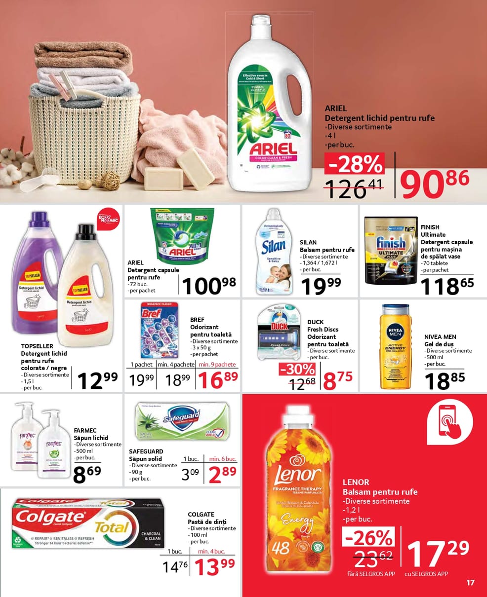 catalog Selgros alimentar